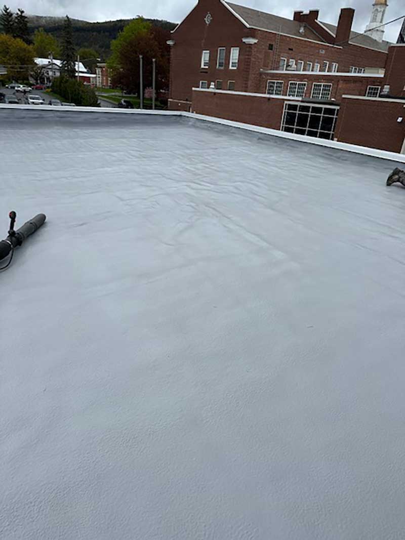 Maintenance Building Roof After